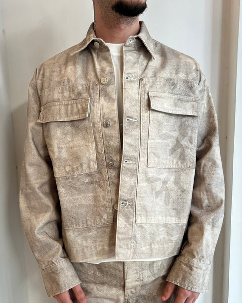 GIACCA CROPPED CAMOUFLAGE