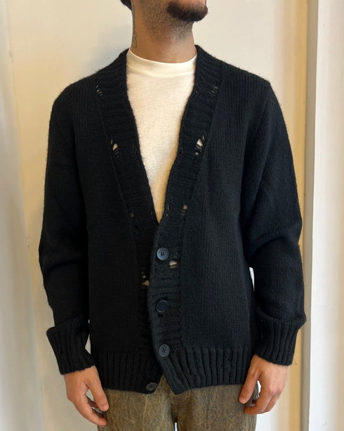 CARDIGAN OVERSIZE CON ROTTURE