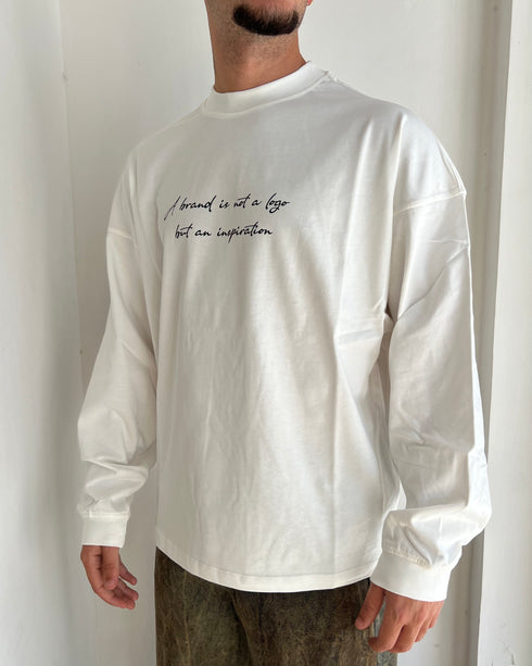 T-shirt oversize manica lunga