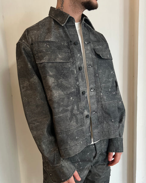 GIACCA CROPPED CAMOUFLAGE