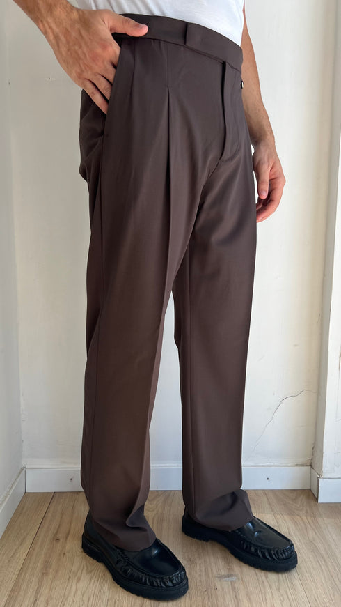 Pantalone gamba dritta