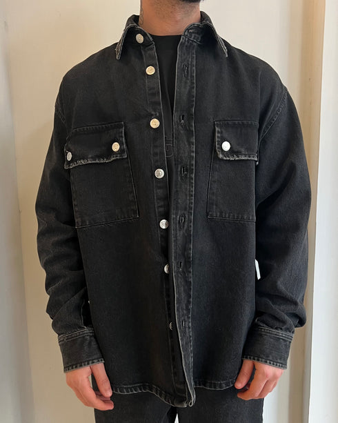 GIACCA DENIM DO NOT CONFORM - NERO