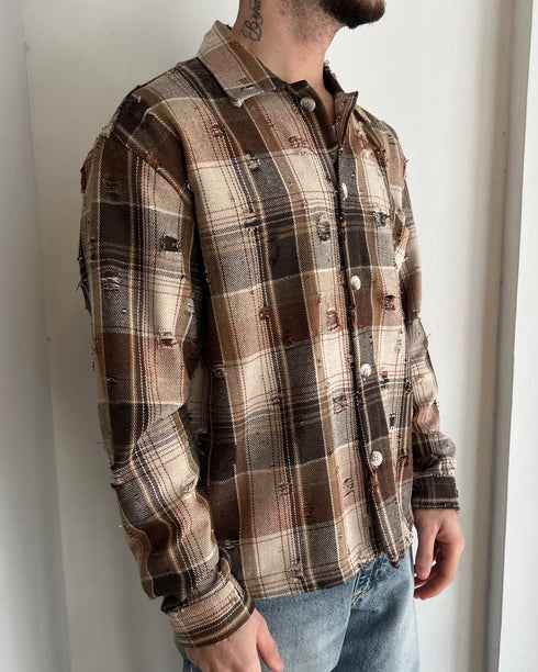 CAMICIA DESTROID CROPPED