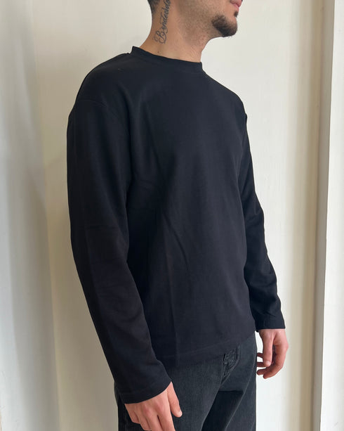 T-SHIRT CROPPED MANICA LUNGA