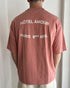 T-SHIRT BOXY SELCTED HOMME X HOTEL AMOUR