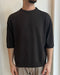 T-SHIRT IN FILO CROPPED - MORO