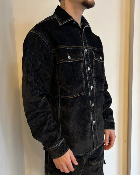 CAMICIA DA COORDINATO DO NOT CONFORM VELLUTO DENIM