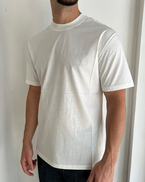 T-SHIRT IN COTONE MERCERIZZATO