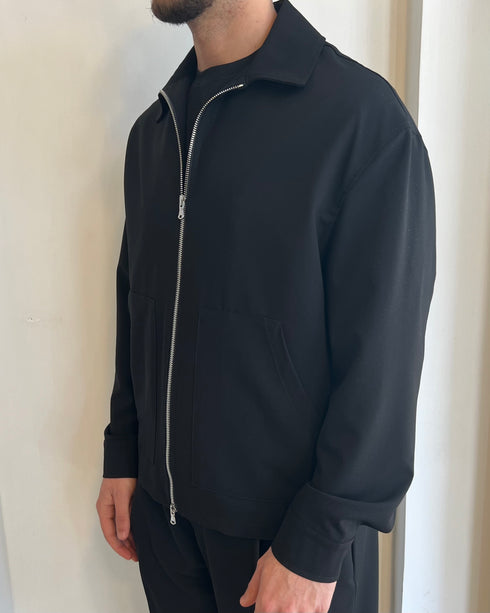 COORDINATO LOOSE CON ZIP