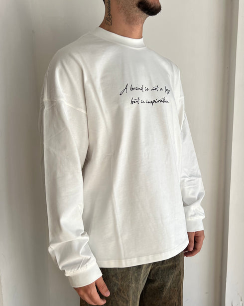 T-shirt oversize manica lunga