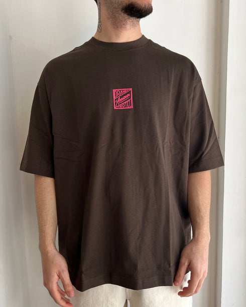 T-SHIRT BOXY SELCTED HOMME X HOTEL AMOUR