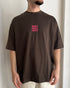 T-SHIRT BOXY SELCTED HOMME X HOTEL AMOUR