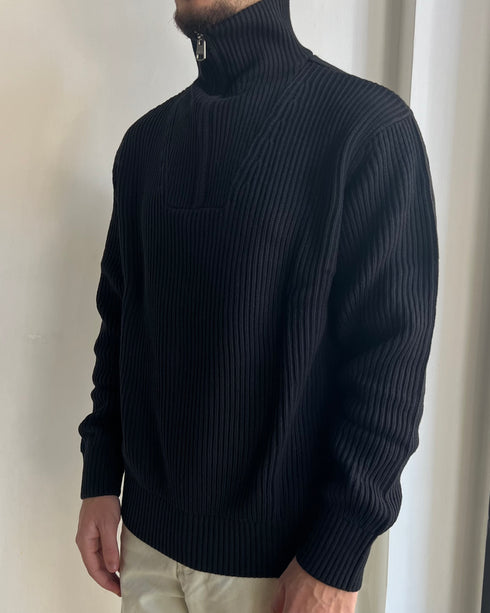 MAGLIONE ZIP SELECTED HOMME