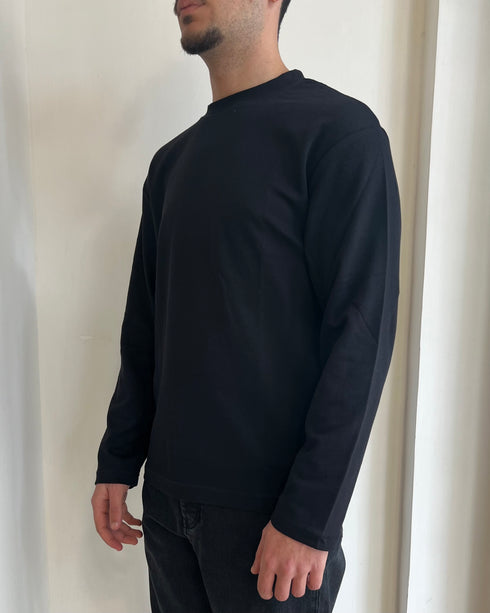 T-SHIRT CROPPED MANICA LUNGA