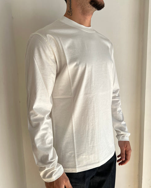 T-shirt regular fit in cotone mercerizzato