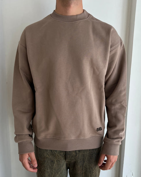 FELPA GIROCOLLO OVER SIZE