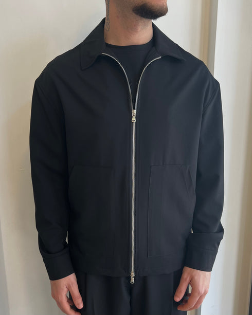 COORDINATO LOOSE CON ZIP