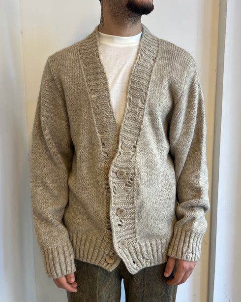 CARDIGAN OVERSIZE CON ROTTURE