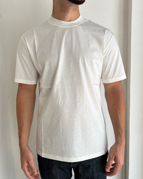 T-SHIRT IN COTONE MERCERIZZATO