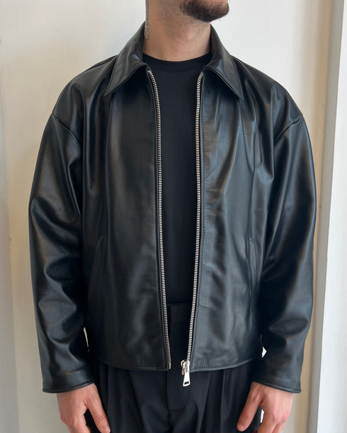 GIACCA IN PELLE CROP