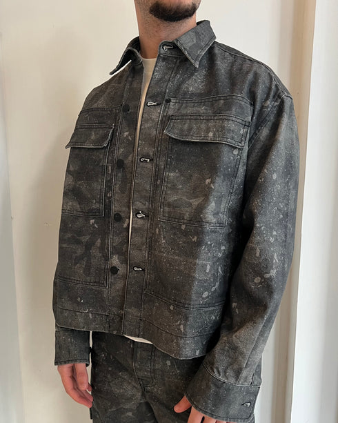 GIACCA CROPPED CAMOUFLAGE