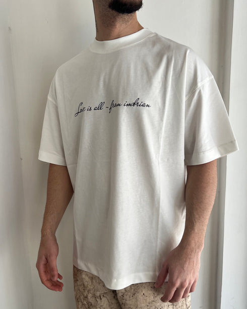 T-SHIRT OVERSIZE CON STAMPA