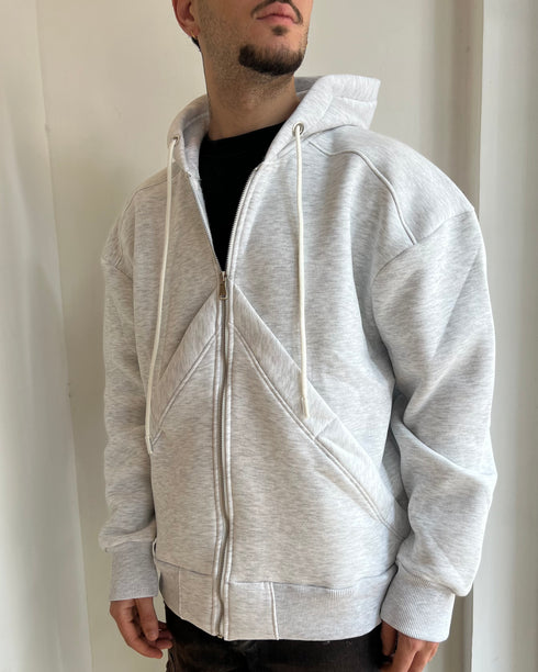 FELPA CON ZIP DO NOT CONFORM