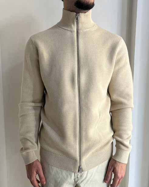 CARDIGAN CON ZIP SELECTED HOMME