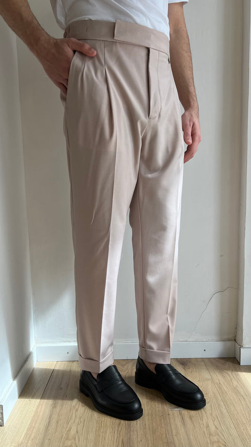 PANTALONE REGULAR FIT DOPPIA PINCES