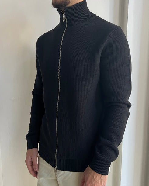 CARDIGAN CON ZIP SELECTED HOMME