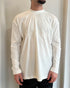 T-SHIRT MANICA LUNGA CON STAMPA - BIANCA