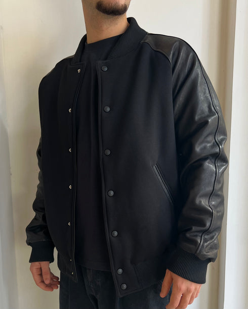 COLLEGE MANICHE IN PELLE