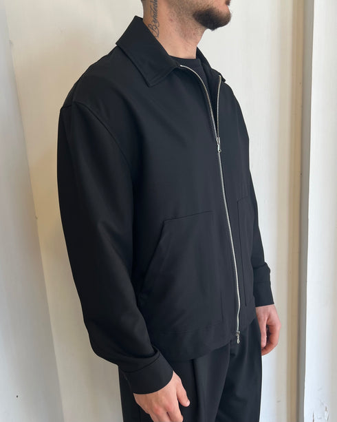 COORDINATO LOOSE CON ZIP