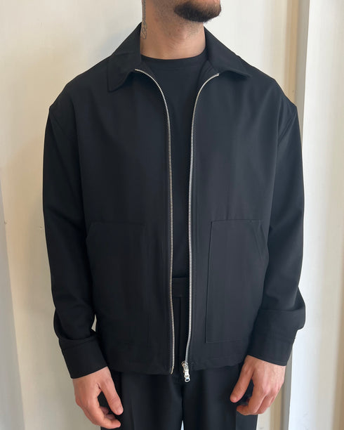 COORDINATO LOOSE CON ZIP