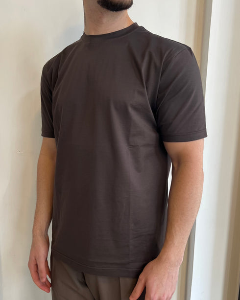 T-SHIRT IN TESSUTO DI SCOZIA