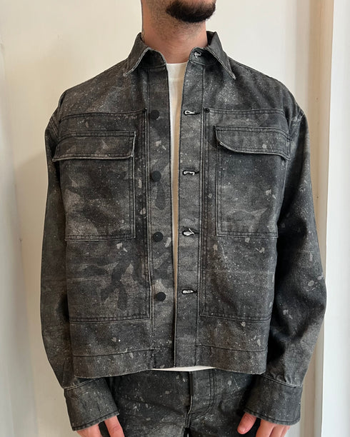 GIACCA CROPPED CAMOUFLAGE