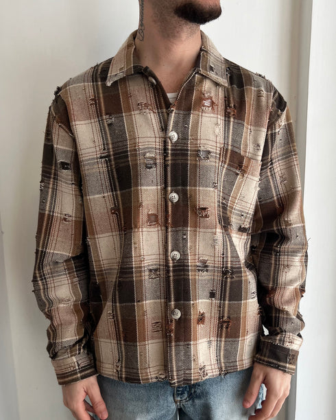CAMICIA DESTROID CROPPED