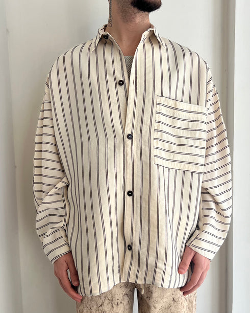 CAMICIA OVER A RIGHE