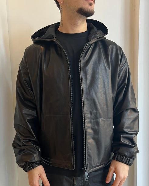 GIUBBOTTO CROPP IN PELLE