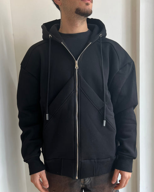 FELPA CON ZIP DO NOT CONFORM