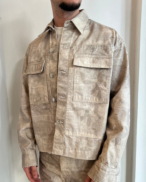 GIACCA CROPPED CAMOUFLAGE