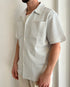 CAMICIA MEZZA MANICA OVER SELECTED HOMME