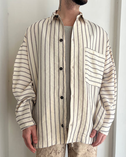 CAMICIA OVER A RIGHE