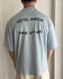 T-SHIRT BOXY SELCTED HOMME X HOTEL AMOUR