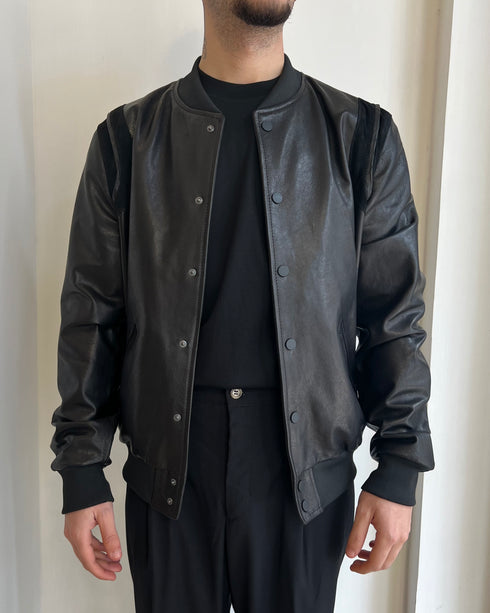 GIACCA COLLEGE IN PELLE