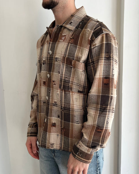 CAMICIA DESTROID CROPPED
