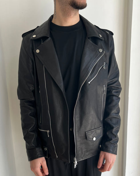 GIACCA CHIODO IN PELLE