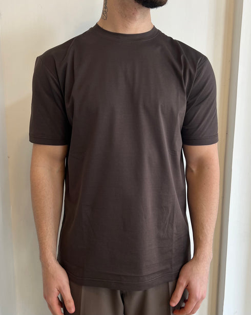 T-SHIRT IN TESSUTO DI SCOZIA