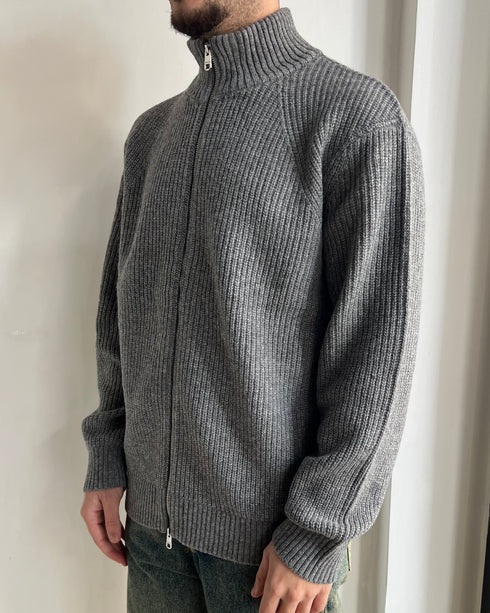 CARDIGAN CON ZIP SELECTED HOMME