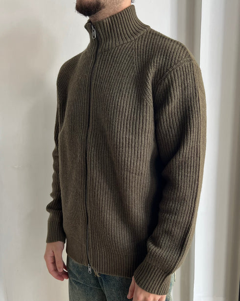 CARDIGAN CON ZIP SELECTED HOMME